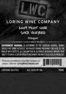 More about 00200-LWC-2009-Pinot-Shea-750ML-Label