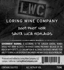 More about 00216-LWC-2009-Pinot-Santa-Lucia-Highlands-750ML-Label
