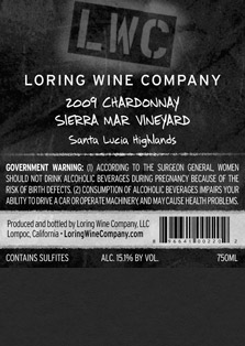 More about 00220-LWC-2009-Chardonnay-Sierra-Mar-750ML-Label