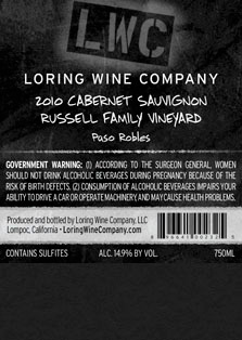 More about 00232-LWC-2010-Cabernet-Russell-Family-750ML-Label