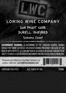 More about 00203-LWC-2011-Pinot-Durell-750ML-Label