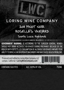 More about 00204-LWC-2011-Pinot-Rosellas-750ML-Label