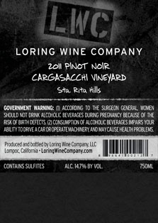 More about 00212-LWC-2011-Pinot-Cargasacchi-750ML-Label