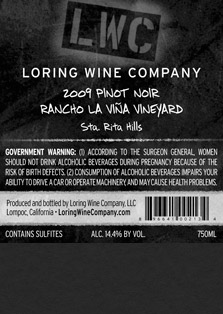 More about 00213-LWC-2009-Pinot-Rancho-La-Vina-750ML-Label